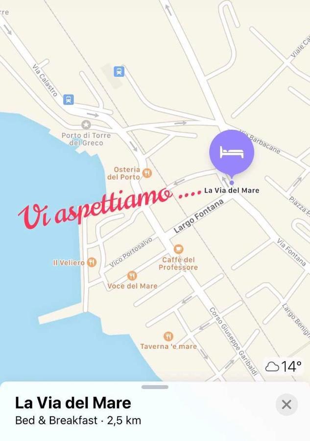 La Via Del Mare Bed & Breakfast Torre del Greco Luaran gambar